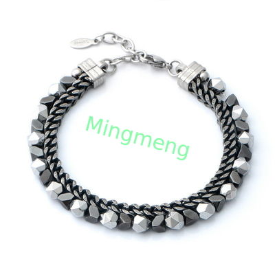 Edelstahl Galle Steine Mode Schmuck, Nische High-End-Design, personalisierte explosive Stahl-Titan-Armband für Männer