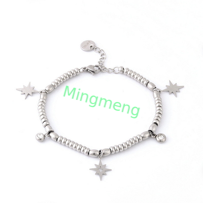 Edelstahl-Star-Armband für Frauen mit Nische und modischem Temperament