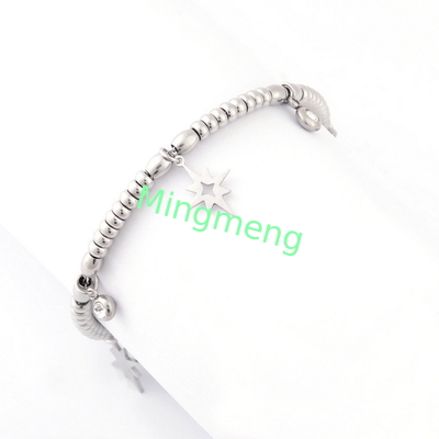 Edelstahl-Star-Armband für Frauen mit Nische und modischem Temperament
