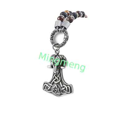 Halloween Punk Ram Casting Mode Anhänger Trendy Explosive Perlen Halskette Hängende Tag Freund Stil