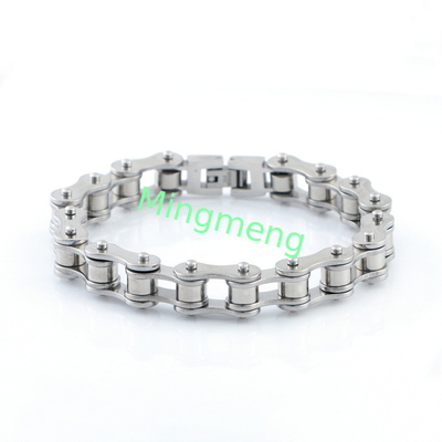 Armbänder aus Edelstahl für Männer, für Fahrradketten