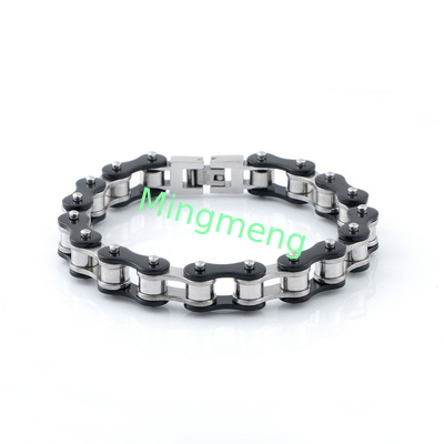 Armbänder aus Edelstahl für Männer, für Fahrradketten