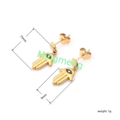Leichte Luxus-Nische High-End-Damenohrringe mit Temperament und High-End-Design, Edelstahl-Damenohrringe neuer Stil