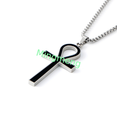 Fortgeschrittene, minimalistische, modische und Nischen-Männer-Original-Kreuz-Hängekette