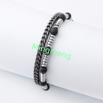 Außergewöhnliche Haltbarkeit Edelstahl-Kette-Armband für die Anpassung und Personalisierung