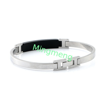 Modisches Armbanddesign aus Edelstahl, einfaches Titanstahl-Hochverkaufsmannarmband
