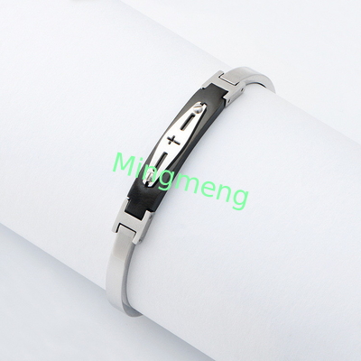 Modisches Armbanddesign aus Edelstahl, einfaches Titanstahl-Hochverkaufsmannarmband