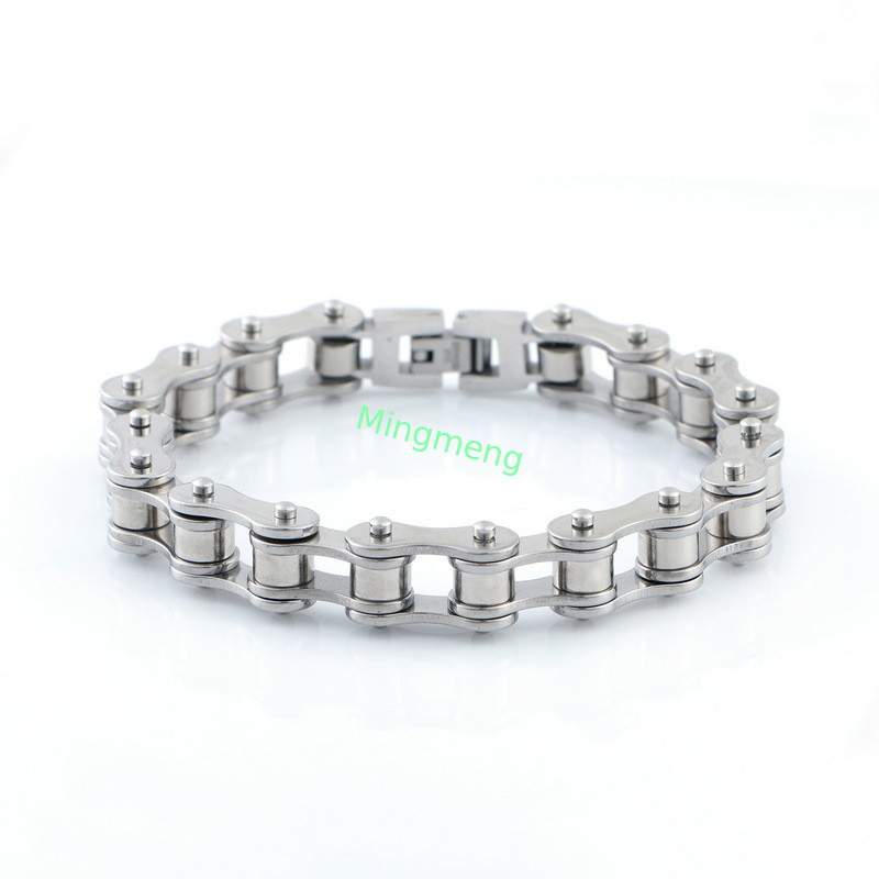 Armbänder aus Edelstahl für Männer, für Fahrradketten