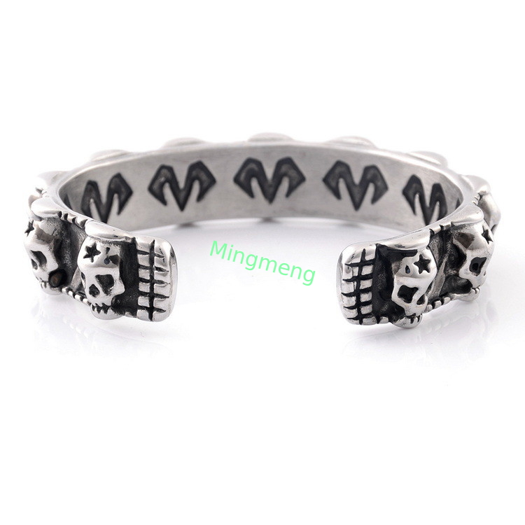 Retro-Schädel-Armband für Männer, Nischen-Design, trendige und modische Männer-Armband
